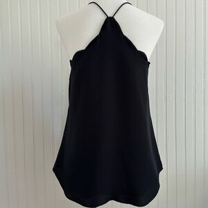 J. Crew Carrie Scallop Trim Racerback Cami